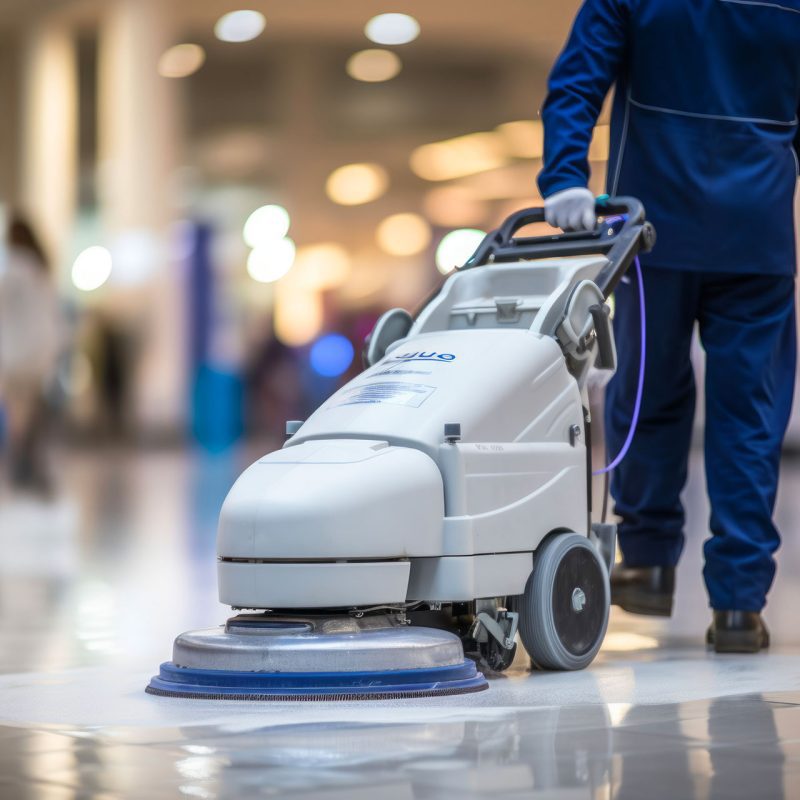 Nettoyage industriel de planchers - Chouette-Ménage