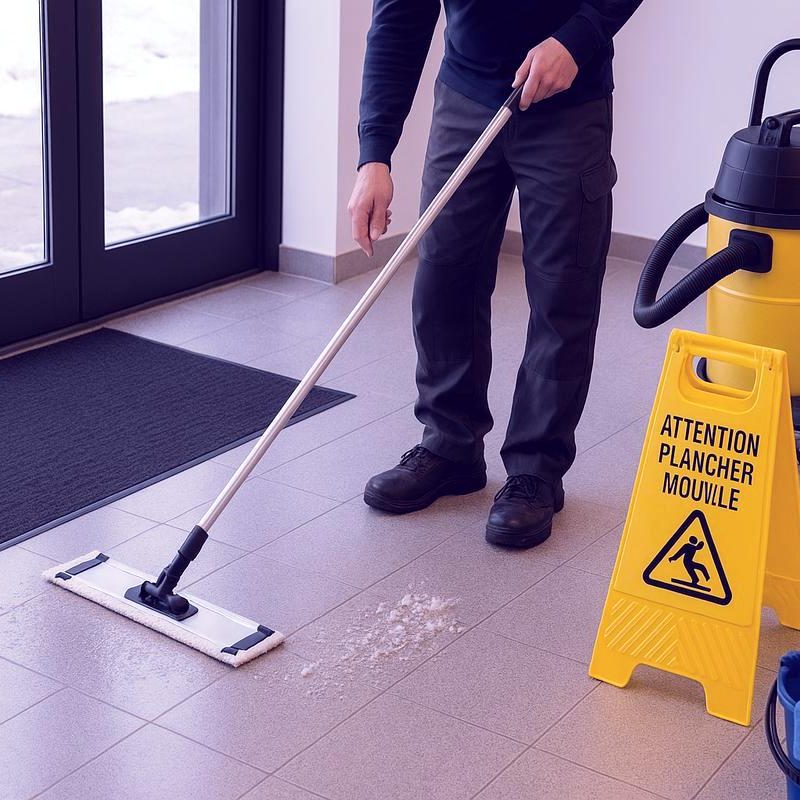 Entretien des planchers en hiver (Québec) : le plan simple qui marche