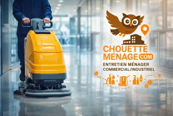 Nettoyage de plancher commercial à Québec par Chouette-Ménage (entretien ménager)